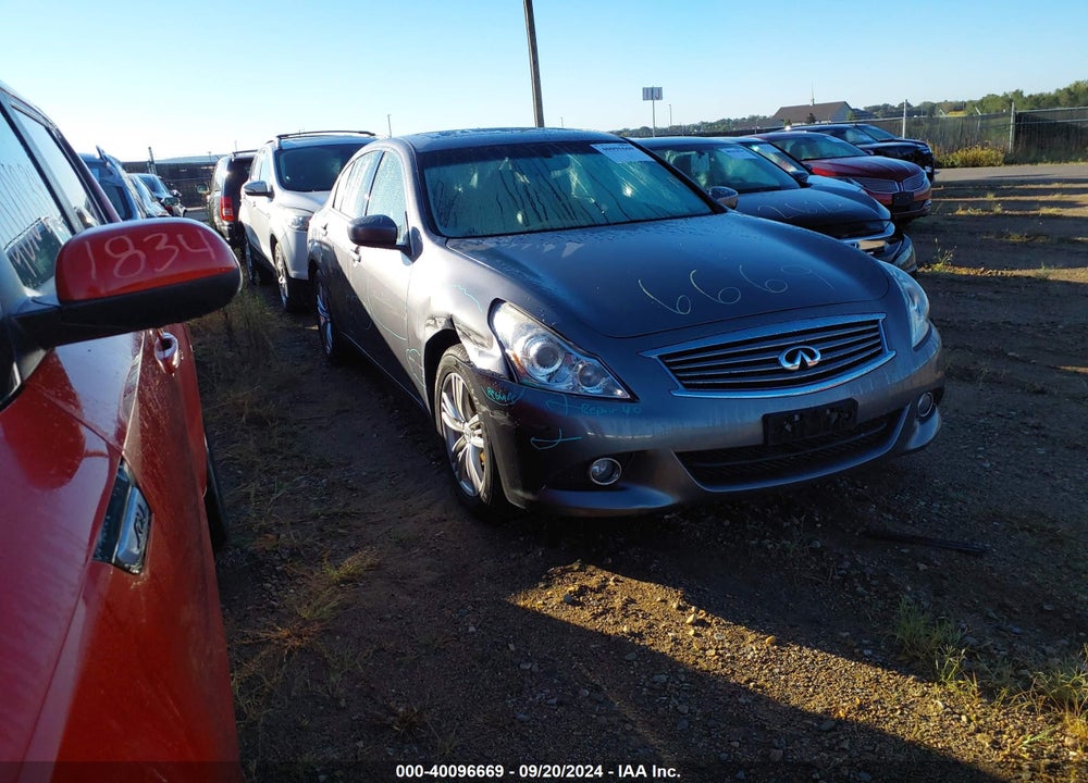 2012 INFINITI G37X VIN: JN1CV6AR3CM673282