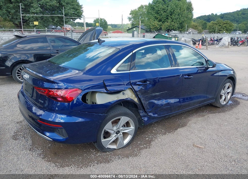 2023 AUDI A3 PREMIUM PLUS VIN: WAUHUDGY8PA129941
