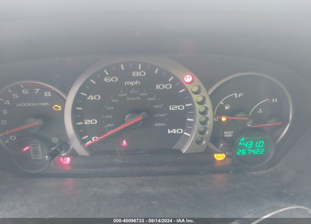 2005 HONDA PILOT LX VIN: 2HKYF18165H512120