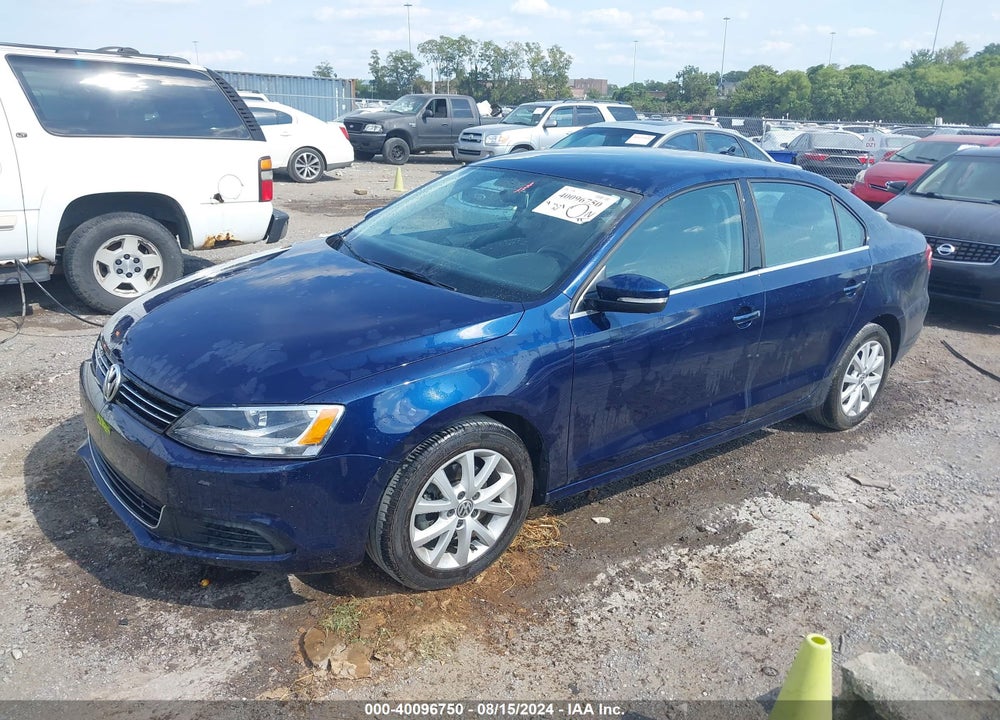 2014 VOLKSWAGEN JETTA 1.8T SE VIN: 3VWD17AJ8EM421531