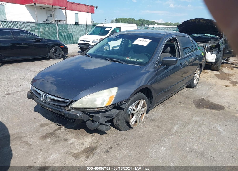 2007 HONDA ACCORD 2.4 EX VIN: 1HGCM56777A010503