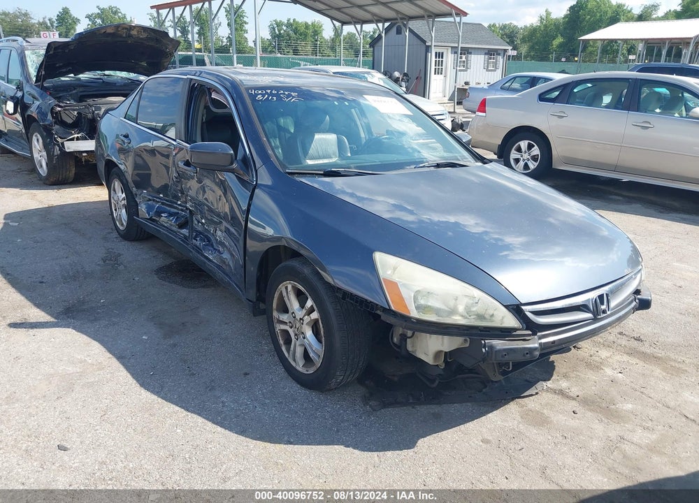 2007 HONDA ACCORD 2.4 EX VIN: 1HGCM56777A010503