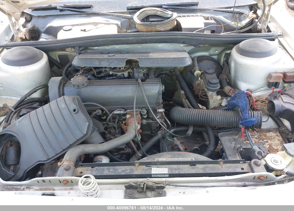 1986 DODGE 600 VIN: 1B3BV55D3GG259491