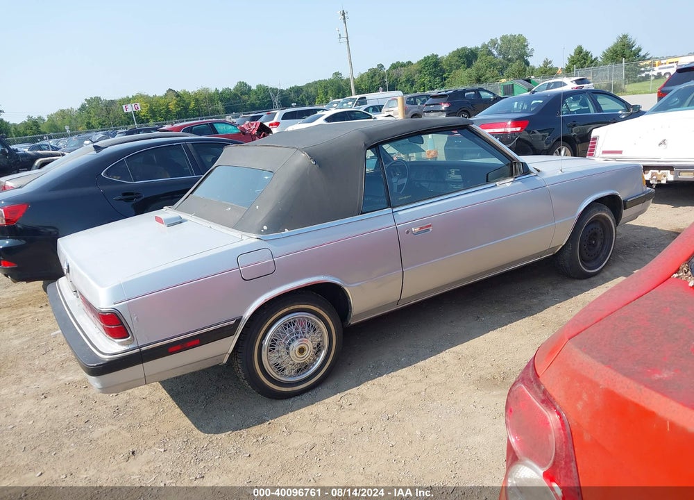 1986 DODGE 600 VIN: 1B3BV55D3GG259491
