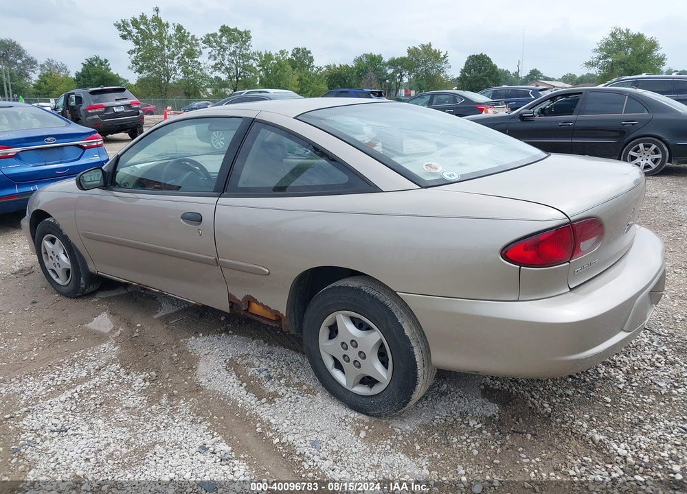 2002 CHEVROLET CAVALIER VIN: 1G1JC124127290382