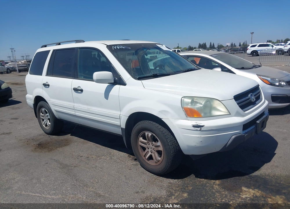2004 HONDA PILOT EX-L VIN: 2HKYF18504H604891