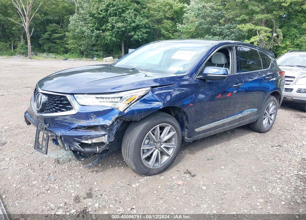 2020 ACURA RDX TECHNOLOGY PACKAGE VIN: 5J8TC2H52LL029164