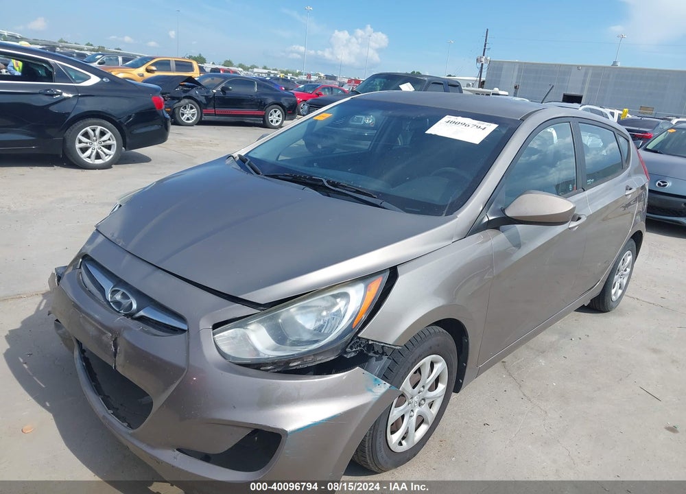 2014 HYUNDAI ACCENT VIN: KMHCT5AE9EU155931