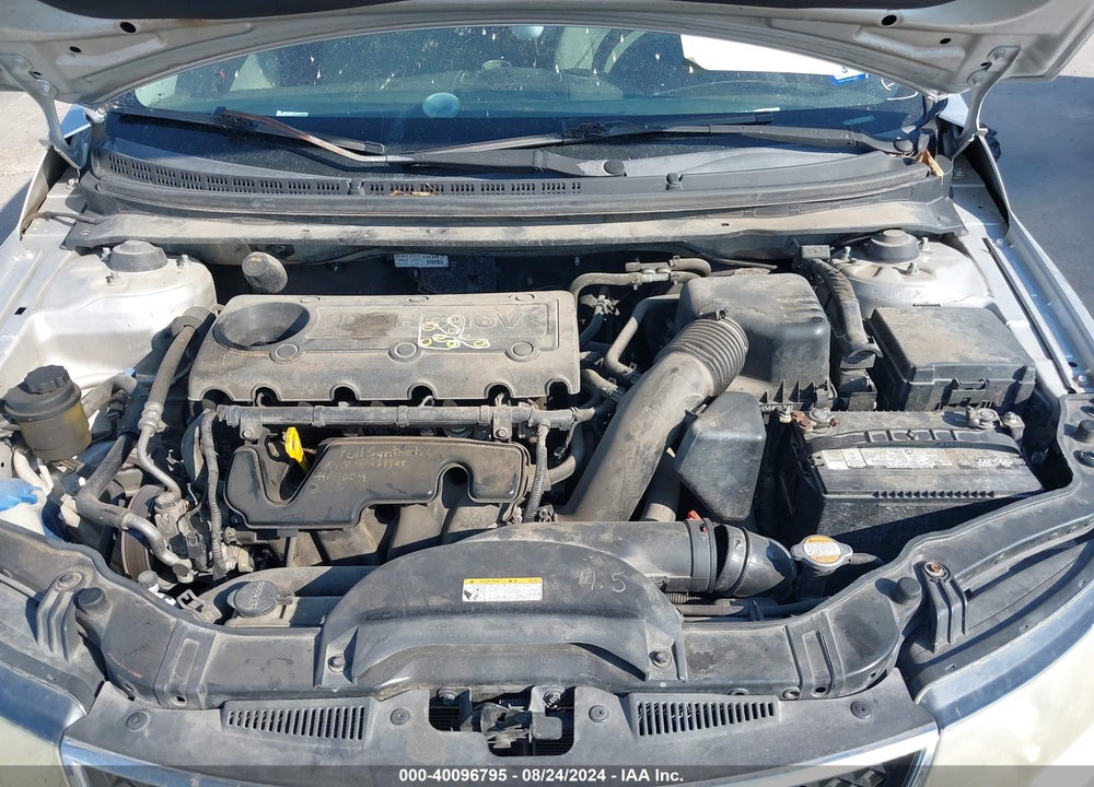 2010 KIA FORTE EX VIN: KNAFU4A20A5238096