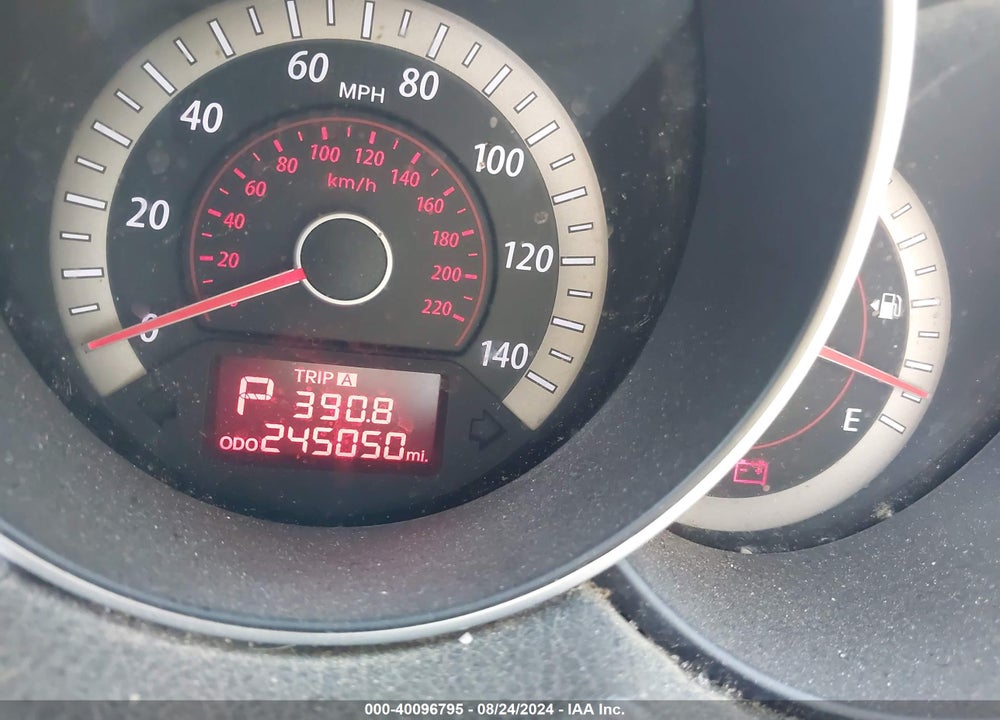 2010 KIA FORTE EX VIN: KNAFU4A20A5238096