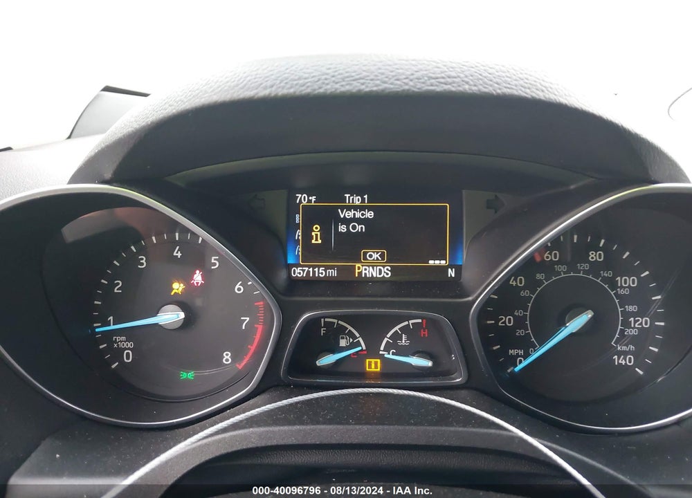 2018 FORD ESCAPE S VIN: 1FMCU0F76JUB81326