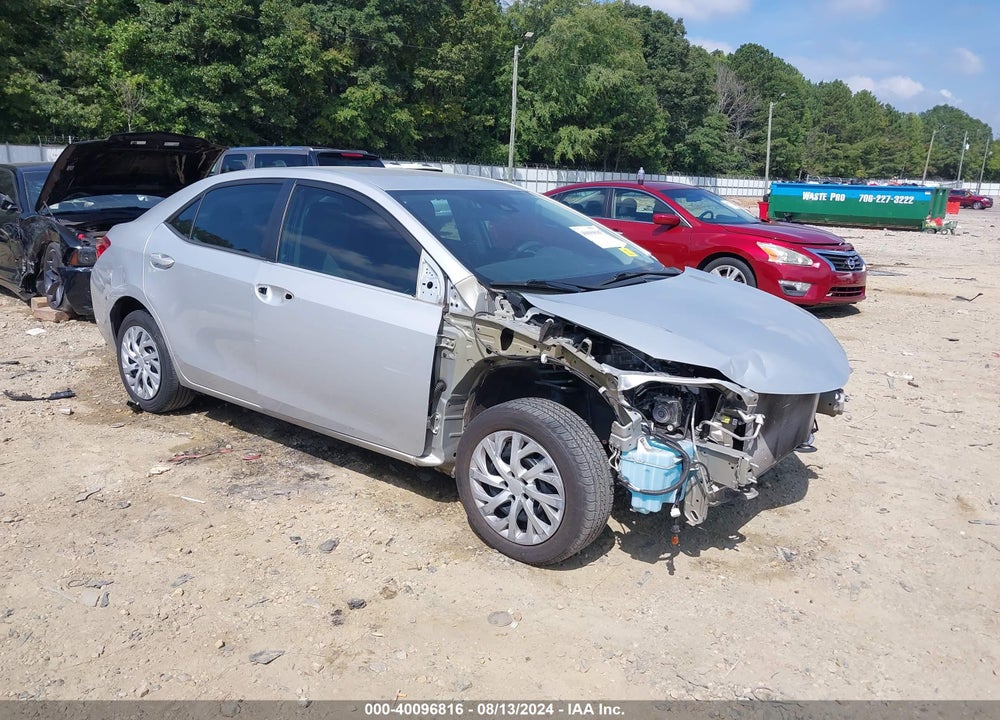 2018 TOYOTA COROLLA LE VIN: 5YFBURHE3JP805015
