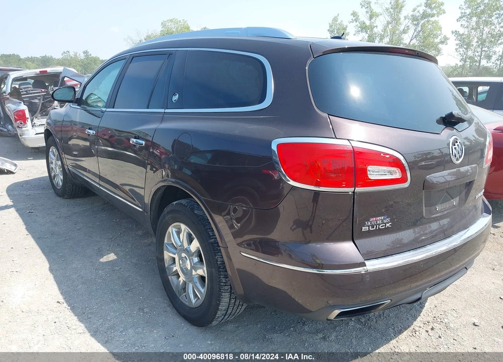 2015 BUICK ENCLAVE LEATHER VIN: 5GAKVBKD9FJ141174