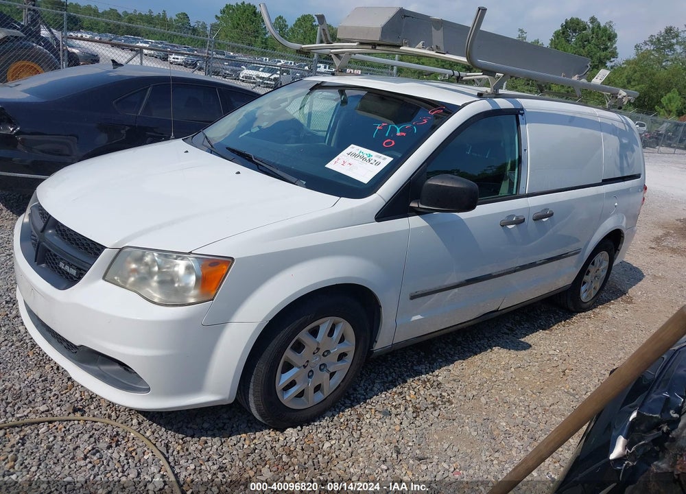 2014 RAM CARGO TRADESMAN VIN: 2C4JRGAG5ER322466