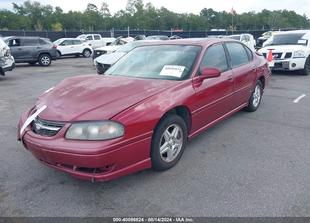2005 CHEVROLET IMPALA LS VIN: 2G1WH52K559164008