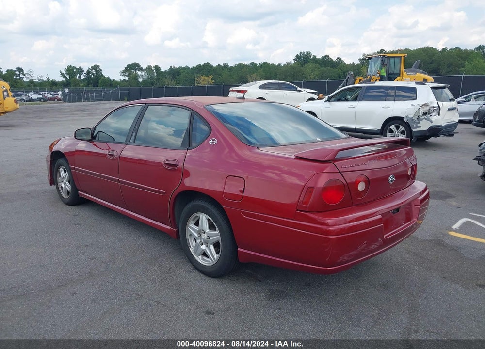 2005 CHEVROLET IMPALA LS VIN: 2G1WH52K559164008