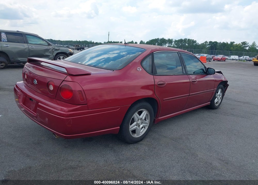 2005 CHEVROLET IMPALA LS VIN: 2G1WH52K559164008