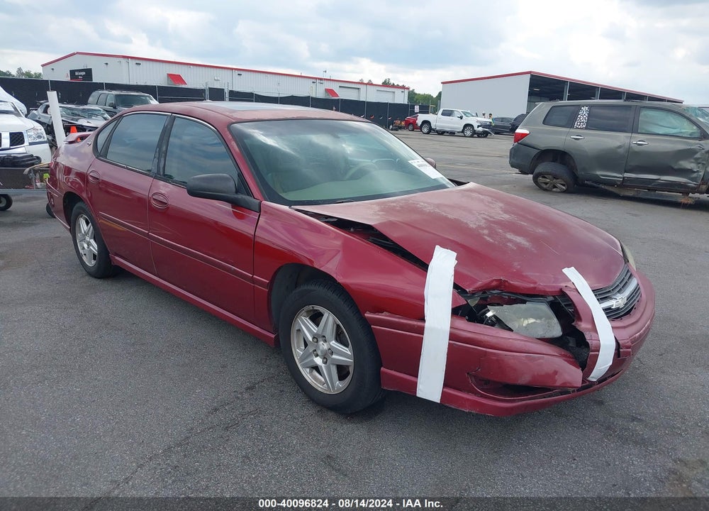 2005 CHEVROLET IMPALA LS VIN: 2G1WH52K559164008