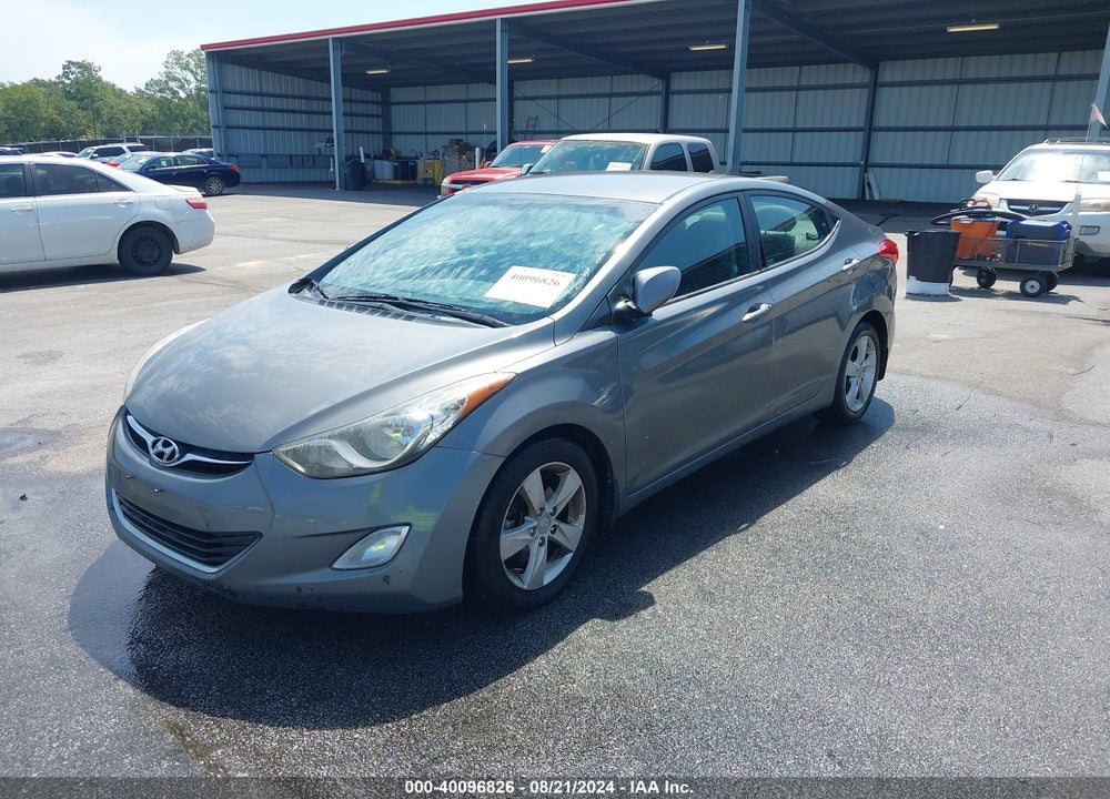 2013 HYUNDAI ELANTRA GLS VIN: 5NPDH4AE6DH411133