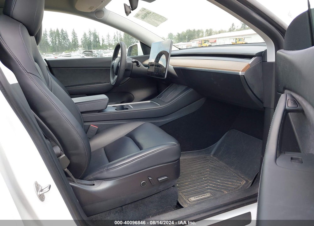 2021 TESLA MODEL Y LONG RANGE DUAL MOTOR ALL-WHEEL DRIVE VIN: 5YJYGDEE2MF159619