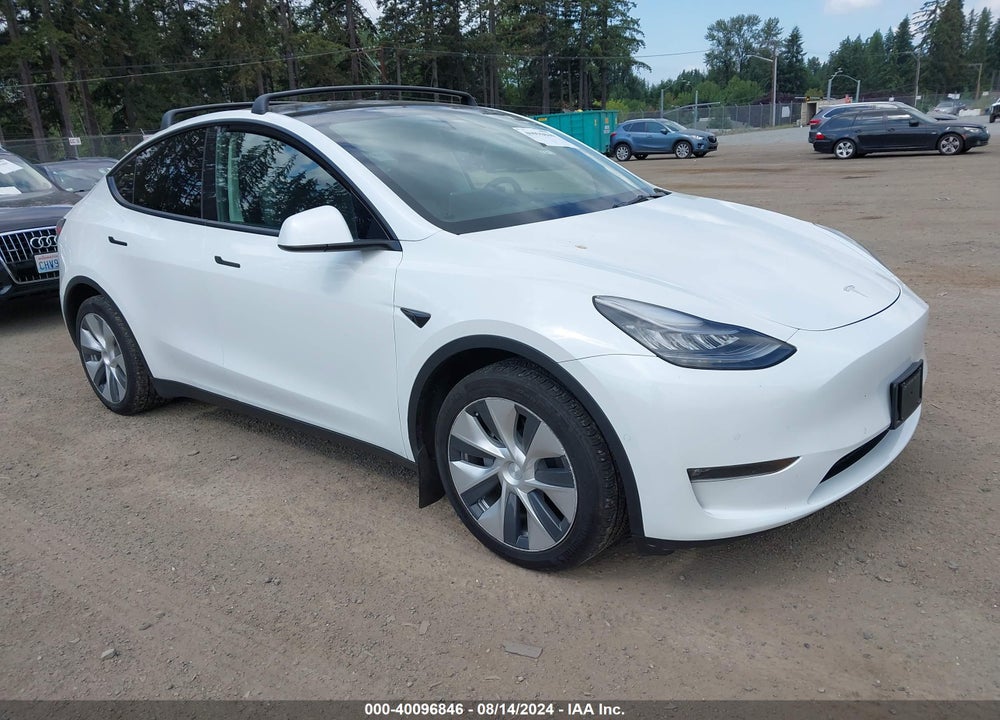 2021 TESLA MODEL Y LONG RANGE DUAL MOTOR ALL-WHEEL DRIVE VIN: 5YJYGDEE2MF159619