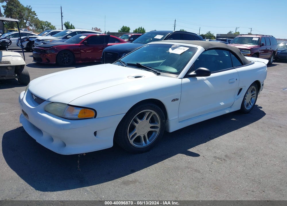1998 FORD MUSTANG GT VIN: 1FAFP45X1WF163738