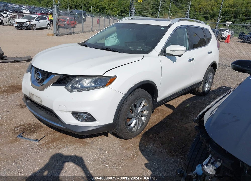 2014 NISSAN ROGUE SL VIN: 5N1AT2MV8EC866642