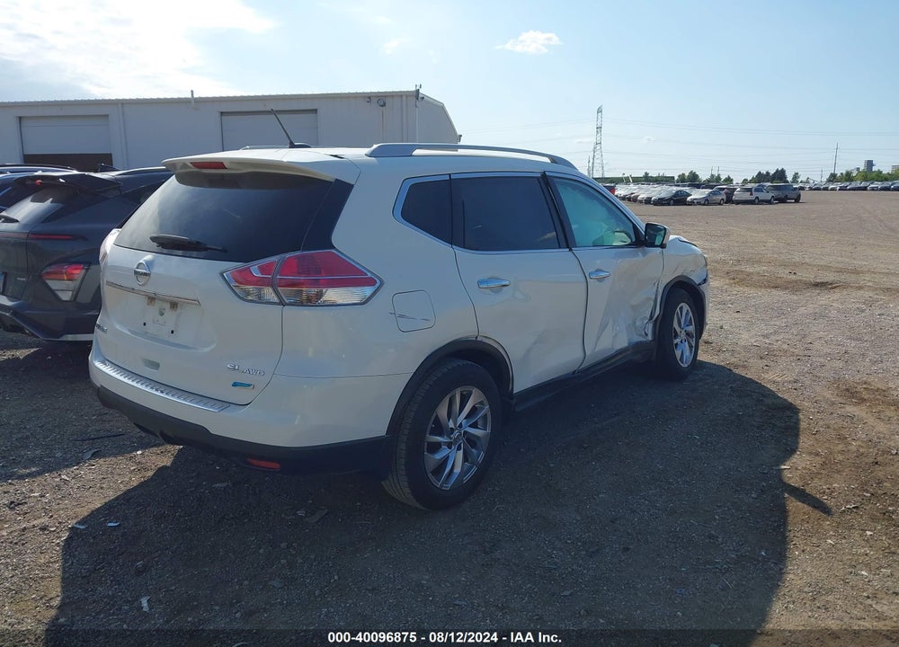 2014 NISSAN ROGUE SL VIN: 5N1AT2MV8EC866642