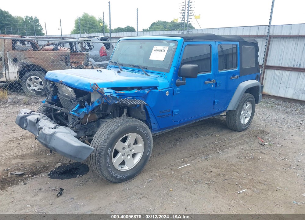 2015 JEEP WRANGLER UNLIMITED SPORT VIN: 1C4BJWDG2FL639729