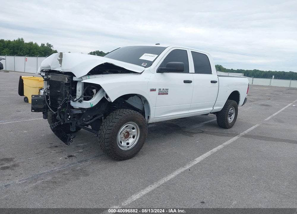 2018 RAM 2500 TRADESMAN 4X4 6'4 BOX VIN: 3C6UR5CJ7JG308103