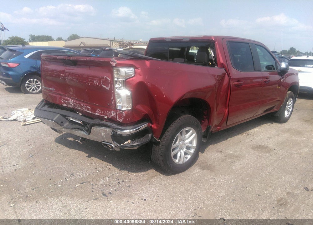 2020 CHEVROLET SILVERADO 1500 4WD SHORT BED LT VIN: 1GCUYDED1LZ126090