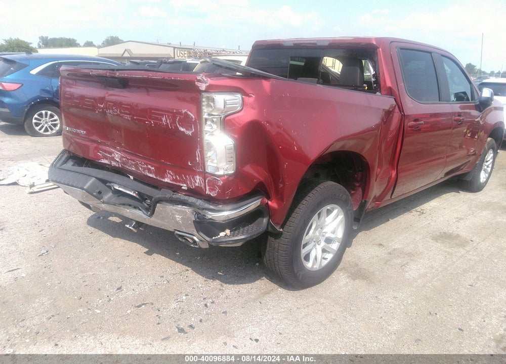 2020 CHEVROLET SILVERADO 1500 4WD SHORT BED LT VIN: 1GCUYDED1LZ126090