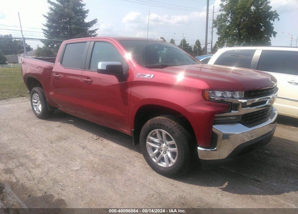 2020 CHEVROLET SILVERADO 1500 4WD SHORT BED LT VIN: 1GCUYDED1LZ126090
