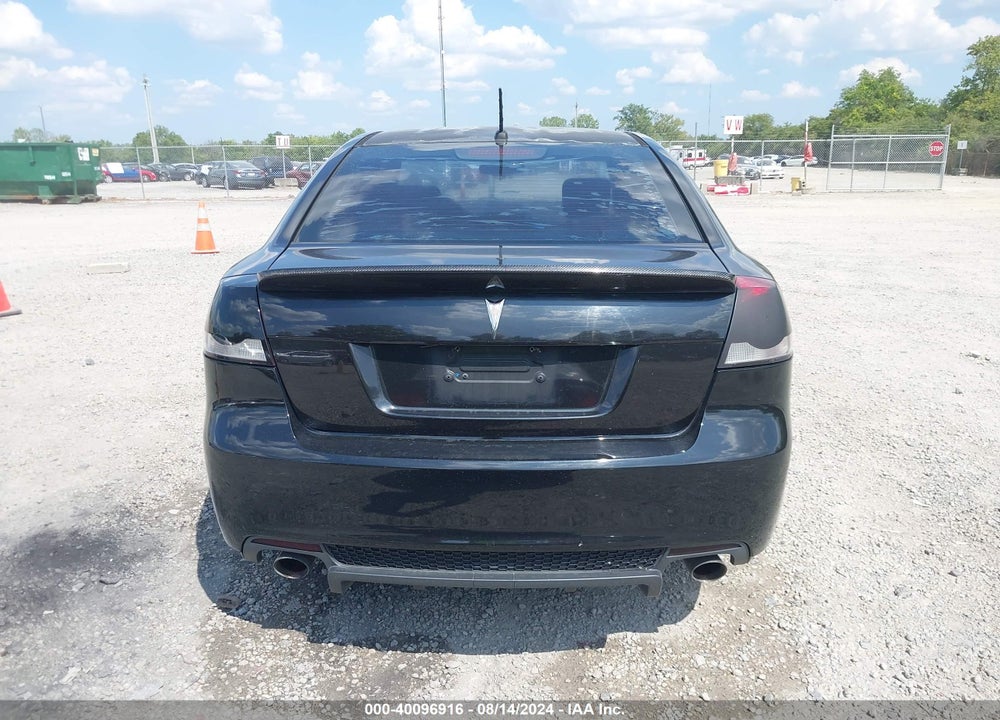 2009 PONTIAC G8 VIN: 6G2ER57799L174745