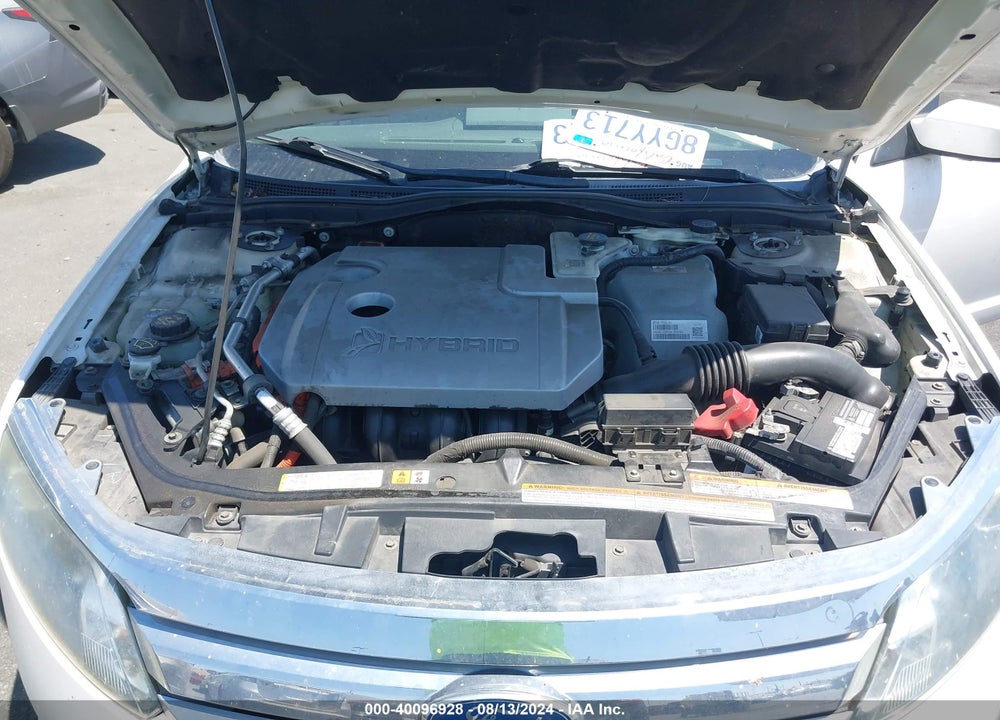 2011 FORD FUSION HYBRID VIN: 3FADP0L30BR117640