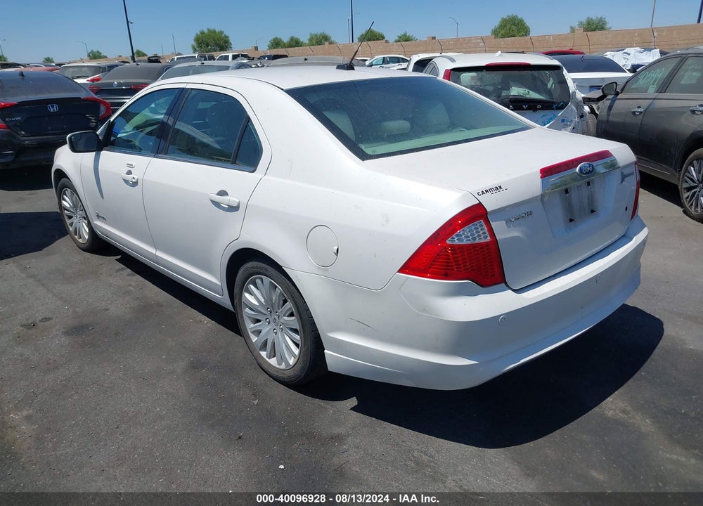 2011 FORD FUSION HYBRID VIN: 3FADP0L30BR117640