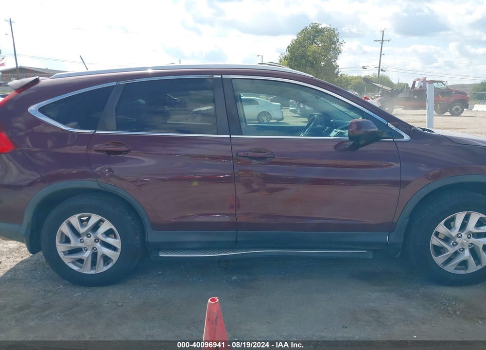 2015 HONDA CR-V EX-L VIN: 2HKRM4H74FH610001