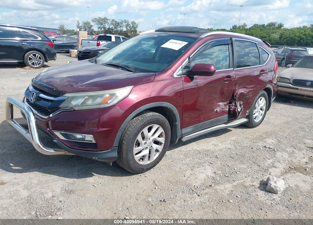2015 HONDA CR-V EX-L VIN: 2HKRM4H74FH610001