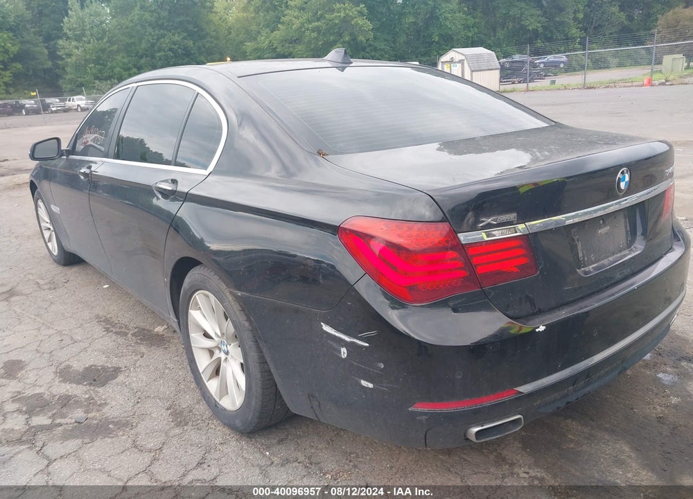 2013 BMW 740LI XDRIVE VIN: WBAYF4C59DDE23674