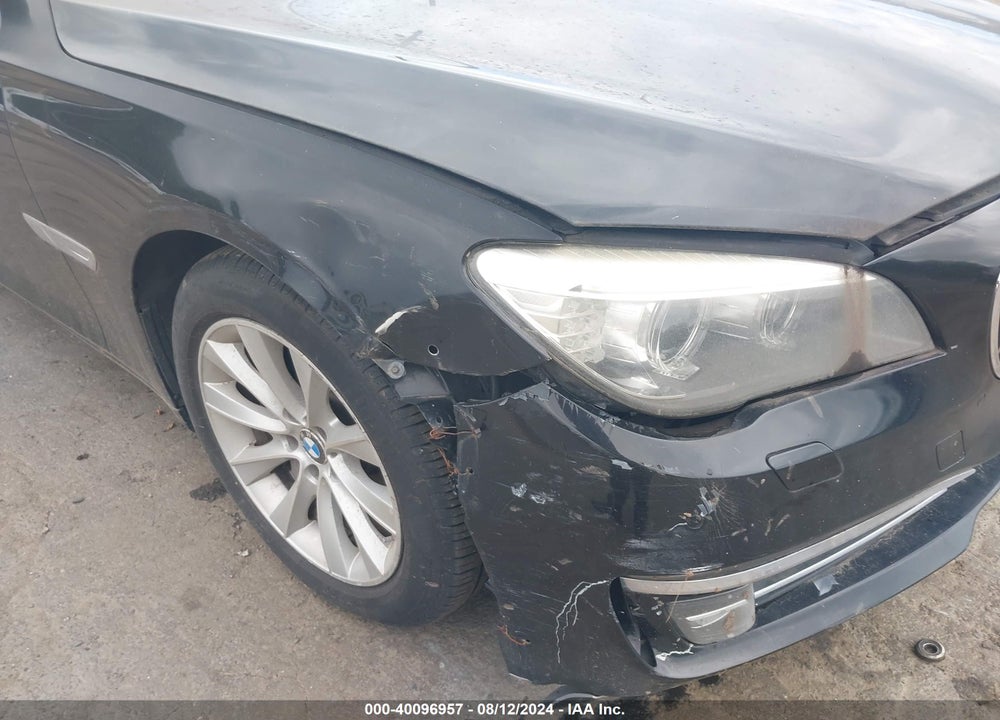 2013 BMW 740LI XDRIVE VIN: WBAYF4C59DDE23674