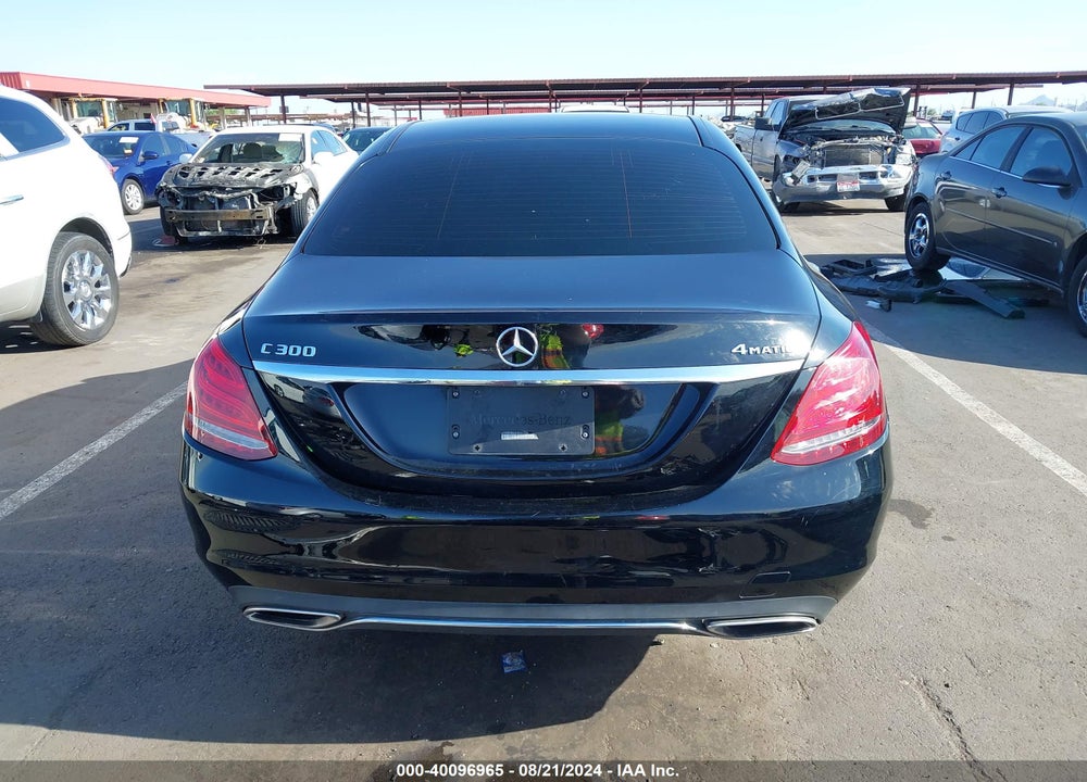 2017 MERCEDES-BENZ C 300 4MATIC/LUXURY 4MATIC/SPORT 4MATIC VIN: WDDWF4KB6HR261225