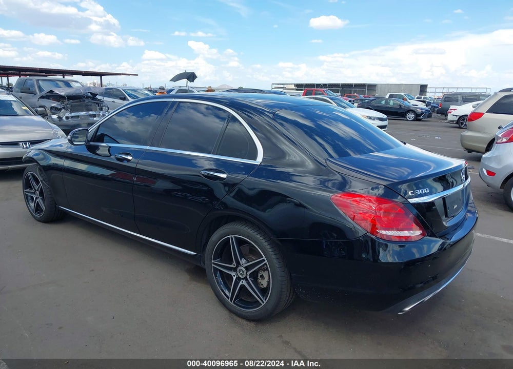 2017 MERCEDES-BENZ C 300 4MATIC/LUXURY 4MATIC/SPORT 4MATIC VIN: WDDWF4KB6HR261225