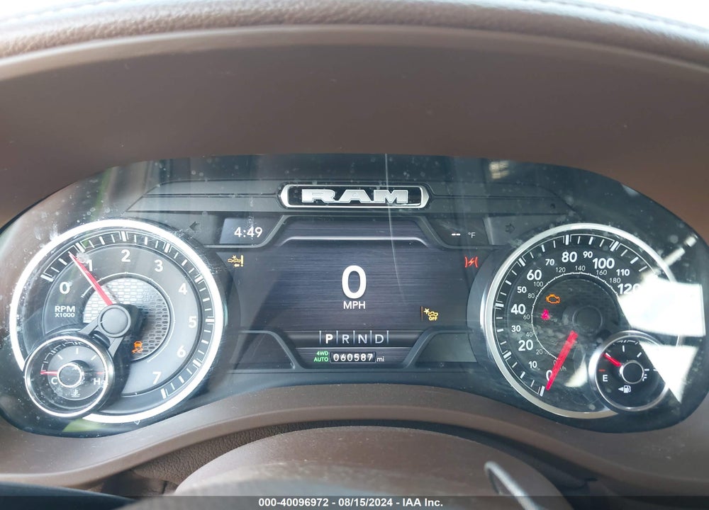 2021 RAM 1500 LAIE  4X4 5'7 BOX VIN: 1C6SRFJT8MN773759