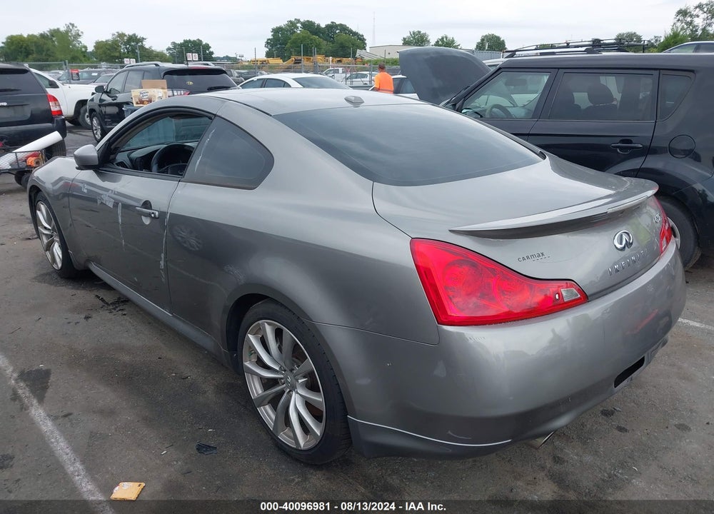 2008 INFINITI G37 JOURNEY VIN: JNKCV64E68M101070