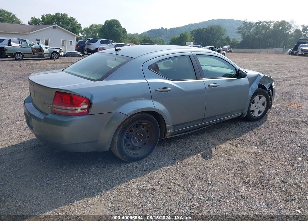 2010 DODGE AVENGER SXT VIN: 1B3CC4FB4AN220686