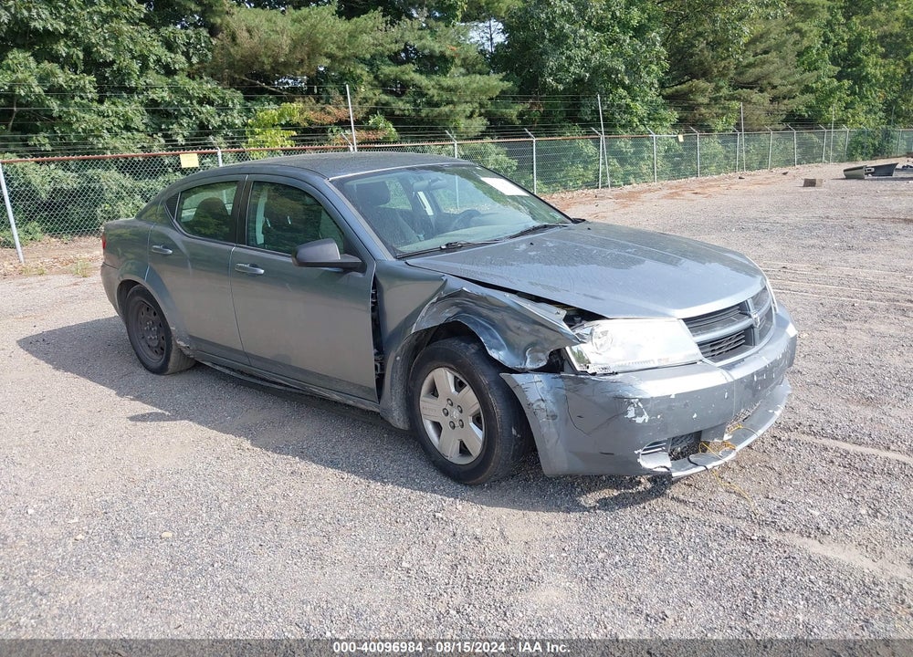 2010 DODGE AVENGER SXT VIN: 1B3CC4FB4AN220686