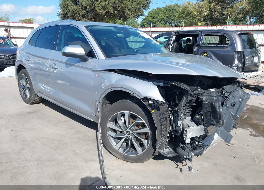 2023 AUDI Q5 PREMIUM PLUS 45 TFSI S LINE QUATTRO VIN: WA1EAAFY2P2019051