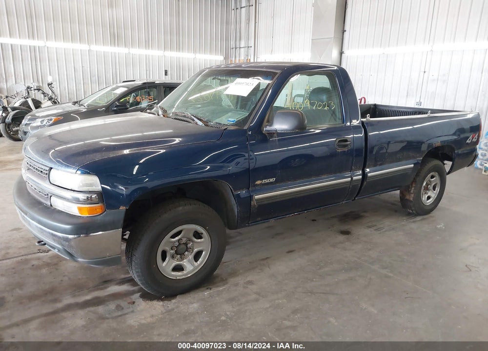 2000 CHEVROLET SILVERADO 1500 VIN: 1GCEK14W8YZ147999
