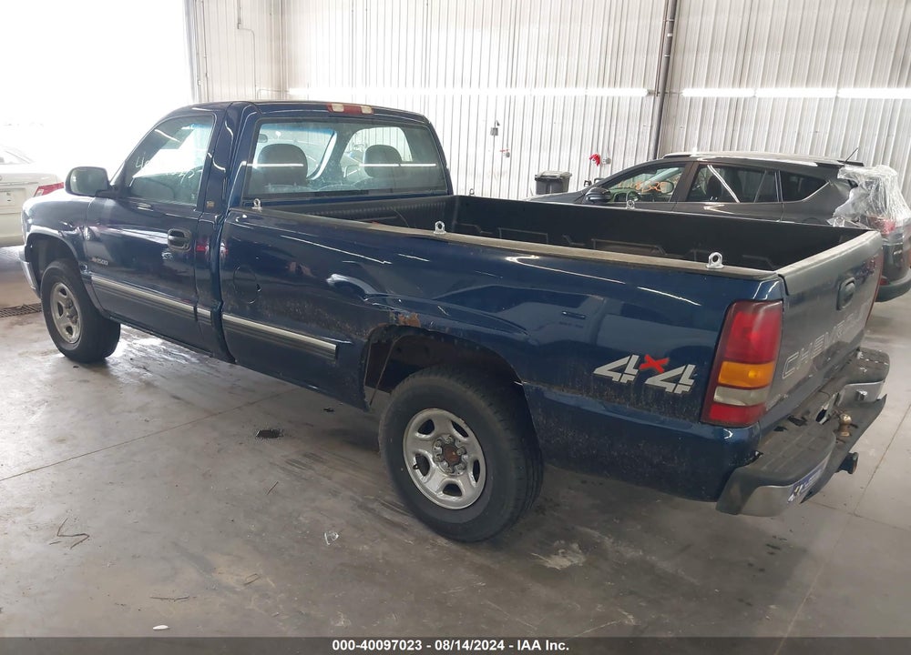 2000 CHEVROLET SILVERADO 1500 VIN: 1GCEK14W8YZ147999