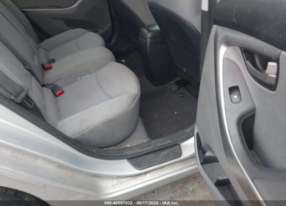 2012 HYUNDAI ELANTRA GLS PZEV VIN: 5NPDH4AE5CH077370